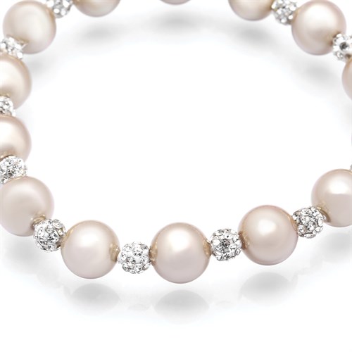 Lắc Tay Hợp Kim Nữ AvaJi AVJ.T000038.00 Màu Bạc