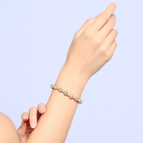 Lắc Tay Hợp Kim Nữ AvaJi AVJ.T000038.00 Màu Bạc