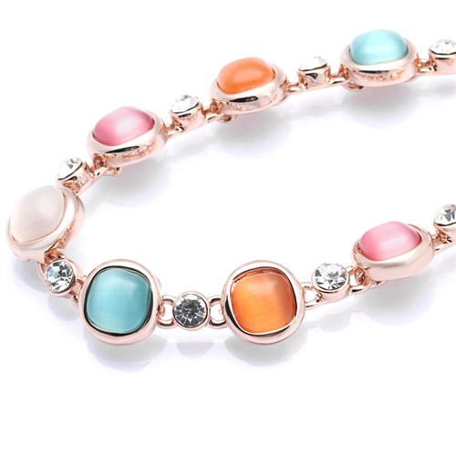 Lắc Tay Hợp Kim Nữ AvaJi AVJ.T000042.00 Màu Vàng