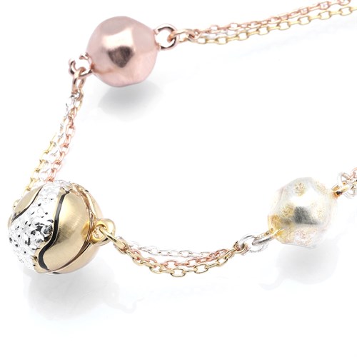 Vòng tay Tay Hợp Kim Nữ AvaJi AVJ.T000045.00 Màu Vàng