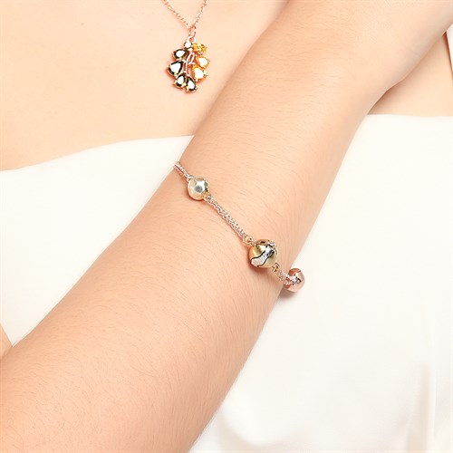 Vòng tay Tay Hợp Kim Nữ AvaJi AVJ.T000045.00 Màu Vàng