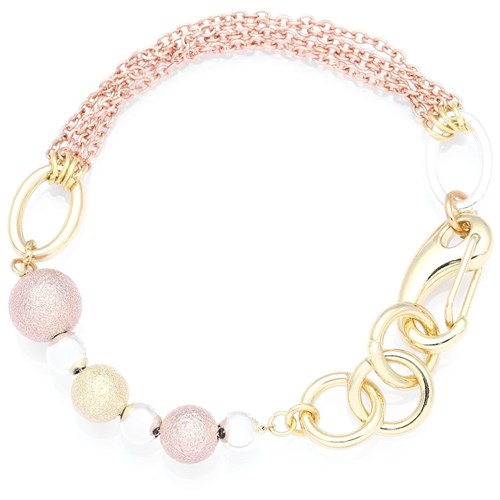 Vòng Tay Hợp Kim Nữ AvaJi AVJ.T000047.00 Màu Vàng