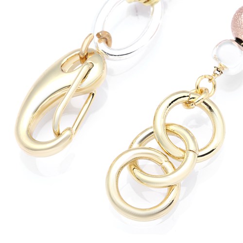 Vòng Tay Hợp Kim Nữ AvaJi AVJ.T000047.00 Màu Vàng