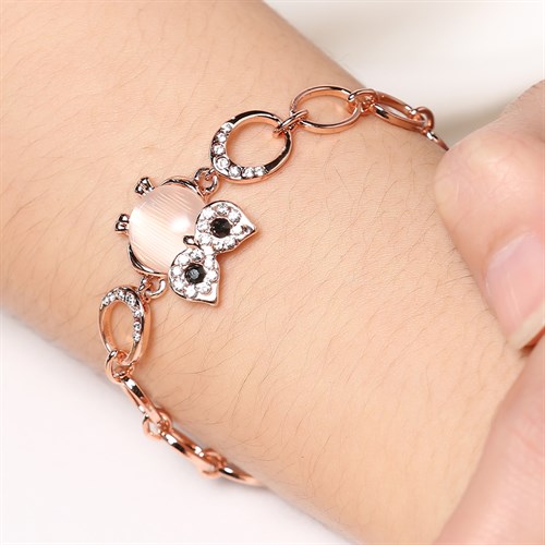 Lắc Tay Hợp Kim Nữ AvaJi AVJ.T000055.00 Màu Vàng