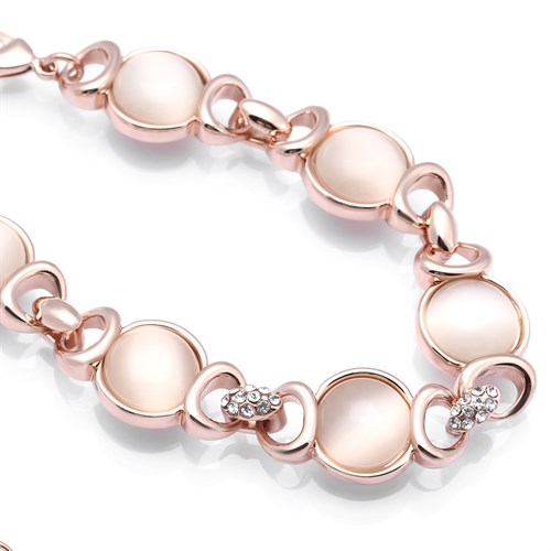 Lắc Tay Hợp Kim Nữ AvaJi AVJ.T000056.00 Màu Vàng