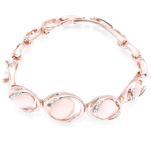 Lắc Tay Hợp Kim Nữ AvaJi AVJ.T000057.00 Màu Vàng