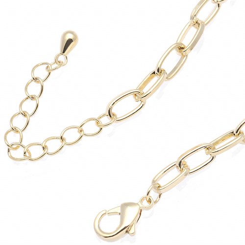 Lắc Tay Hợp Kim Nữ AvaJi Đính Đá AVJ.T000005.00 Màu Vàng