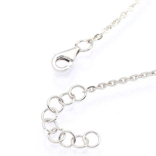 Lắc Tay Bạc Nữ Đính Đá Mạ Vàng Trắng AvaJi AVJ.B000086 Màu Bạc