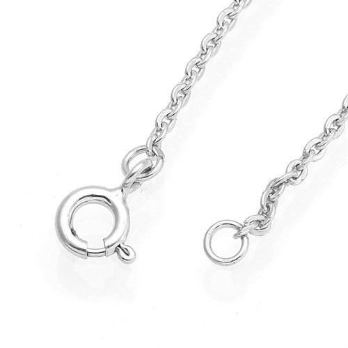 Lắc Tay Bạc Nữ Đính Đá Mạ Vàng 18K AvaJi AVJ.B000093 Màu Bạc