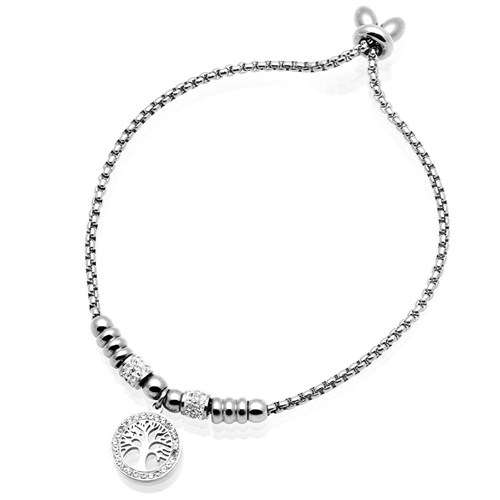 Vòng Tay Dạng Charm Hợp Kim Nữ AvaJi AVJ.C000005.00 Màu Bạc