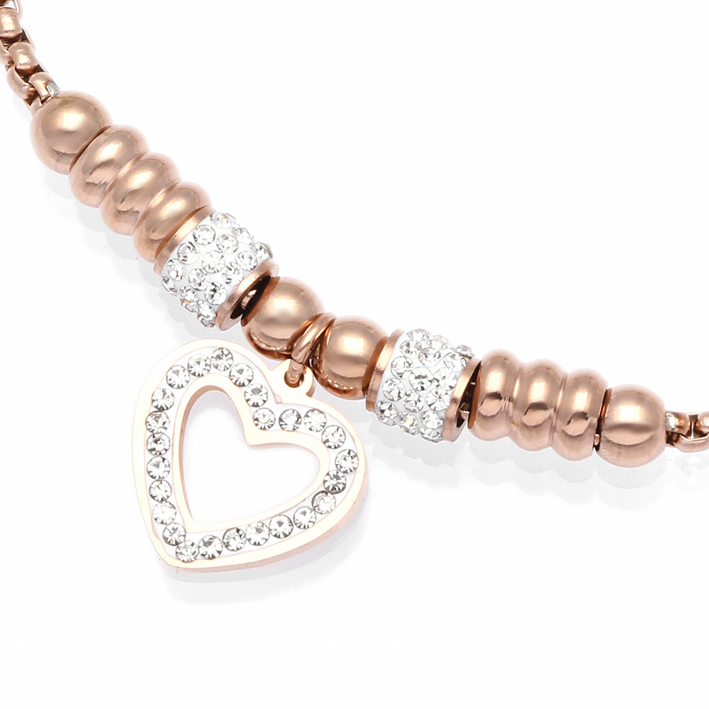 Vòng Tay Dạng Charm Hợp Kim Nữ AvaJi AVJ.C000007.00 Màu Vàng