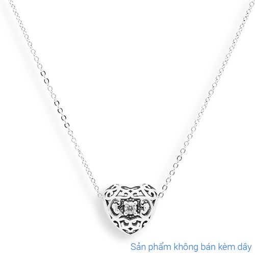 Hạt Charm Hợp Kim Unisex AvaJi AVJ.P00000012.00 Màu Bạc