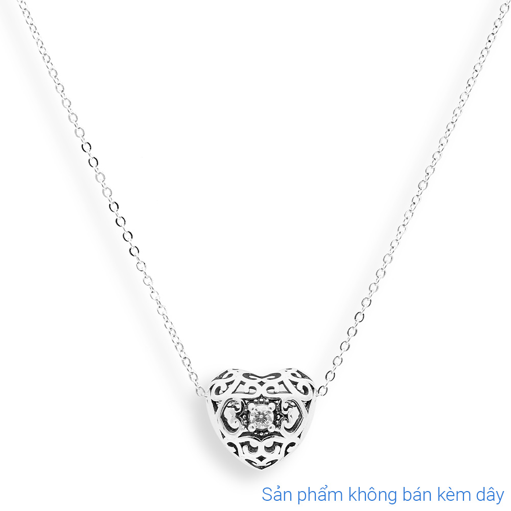 Hạt Charm Hợp Kim Unisex AvaJi AVJ.P00000012.00 Màu Bạc