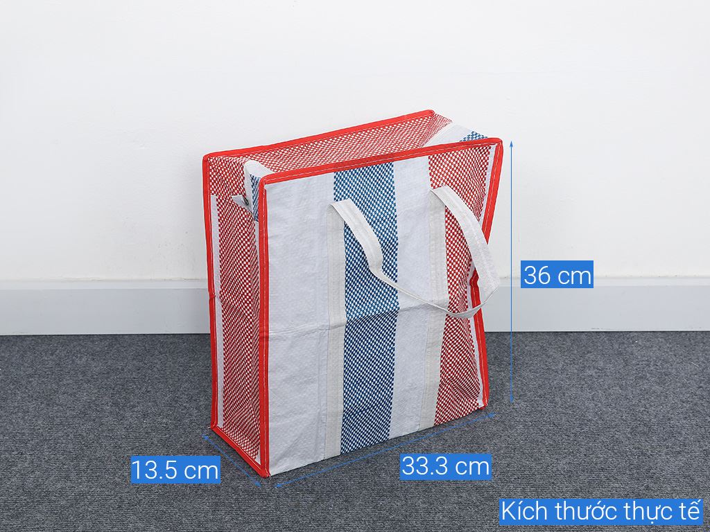 Túi xách sọc PE UBL RG0010 38x34cm 6