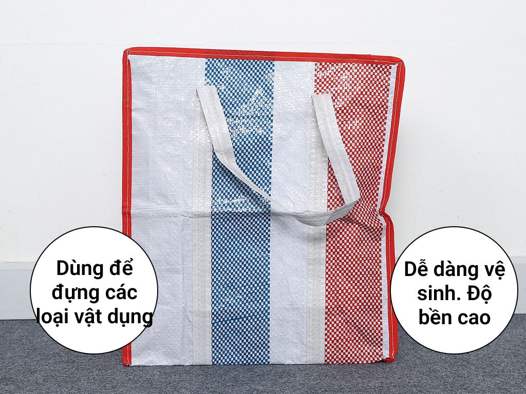 Túi xách sọc PE UBL RG0010 38x34cm 2