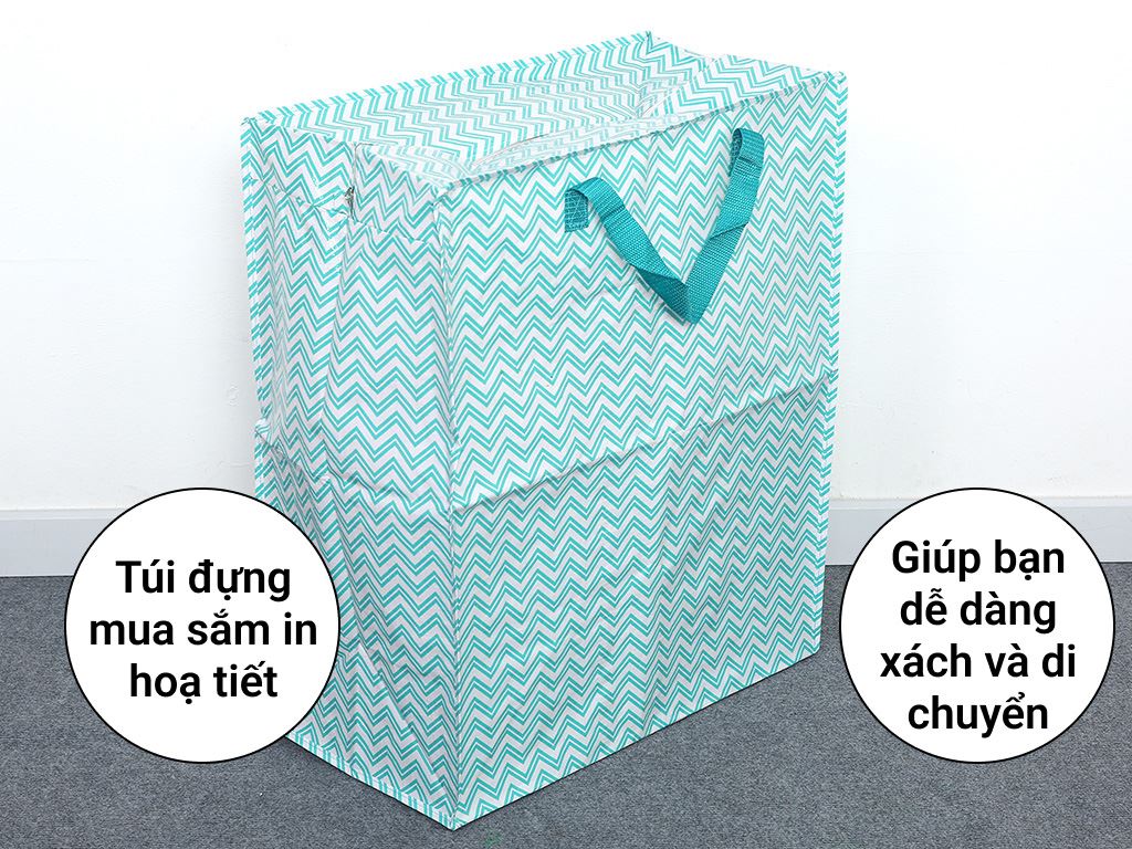 Túi đựng mua sắm in hoạ tiết UBL RG0144 (giao màu ngẫu nhiên) 2