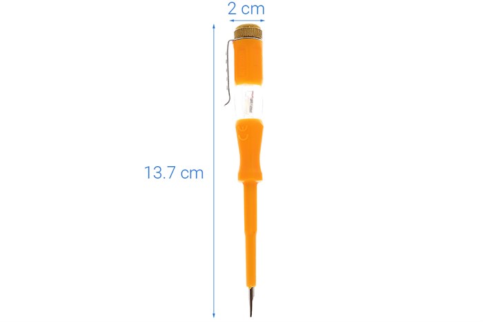 Bút thử điện 140 mm Tolsen 38114 Màu Đen - Cam