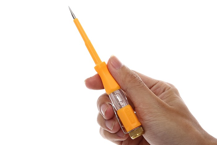 Bút thử điện 140 mm Tolsen 38114 Màu Đen - Cam