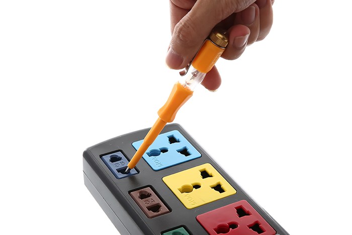 Bút thử điện 140 mm Tolsen 38114 Màu Đen - Cam