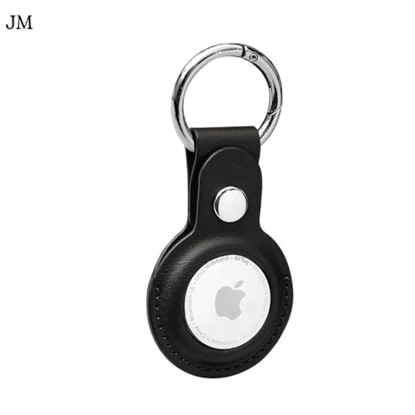 Vỏ bảo vệ AirTag Nhựa dẻo PU Rains JM Đen