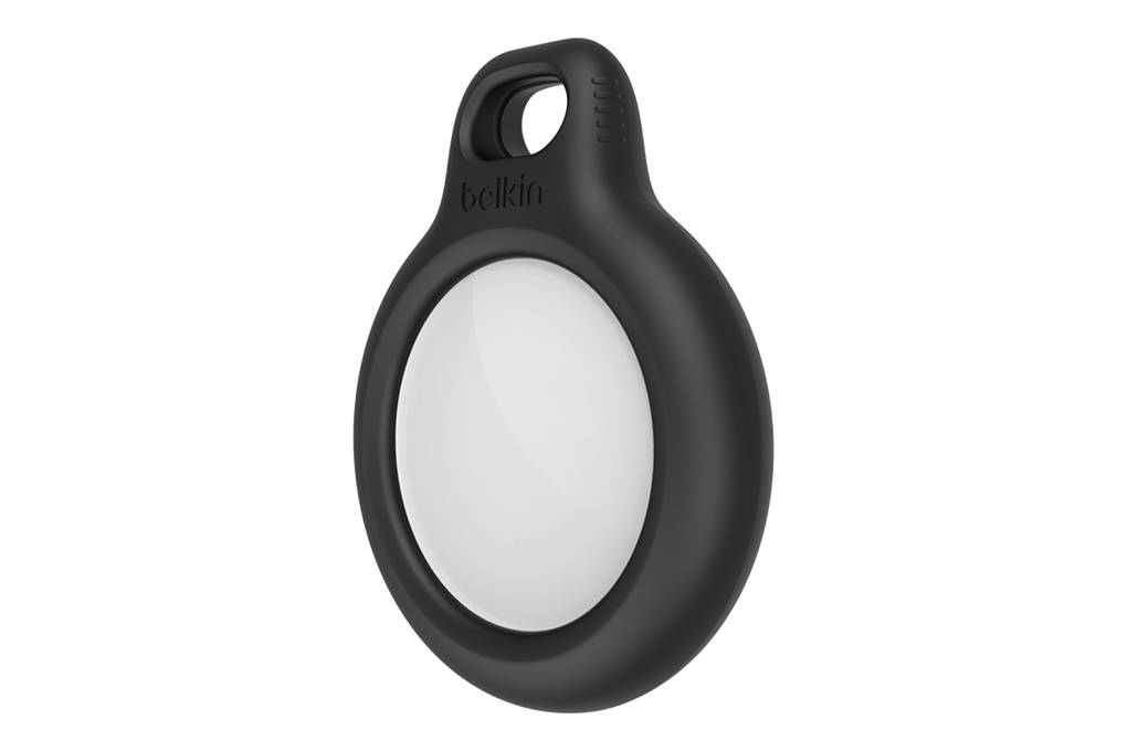 Vỏ bảo vệ AirTag Belkin Nhựa cứng kèm dây đeo Đen