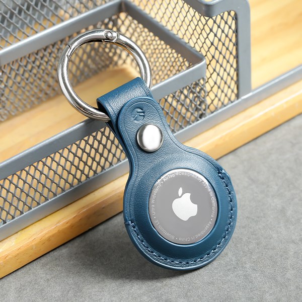 Vỏ bảo vệ AirTag SwitchEasy Da Xanh Navy