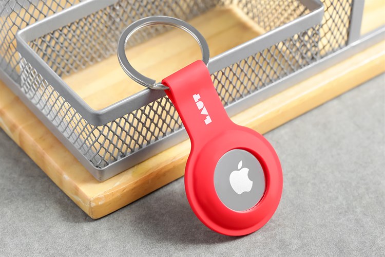 Vỏ bảo vệ AirTag Laut Silicone Huex Đỏ