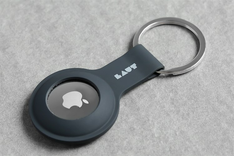 Vỏ bảo vệ AirTag Laut Silicone Huex Đen Màu Đen