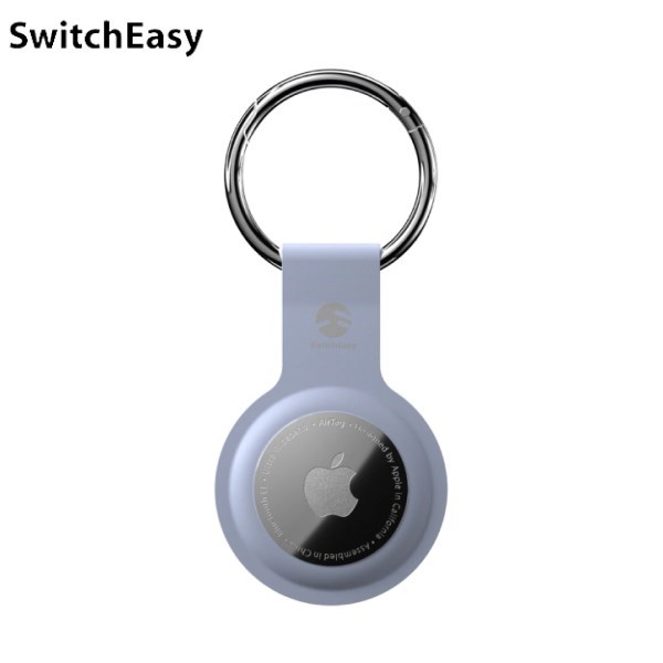 Vỏ bảo vệ AirTag Silicone SwitchEasy Skin Xanh dương nhạt
