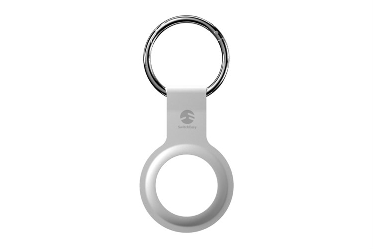Vỏ bảo vệ AirTag Silicone SwitchEasy Skin Trắng