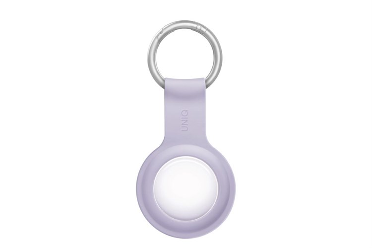 Vỏ bảo vệ AirTag Silicon UNIQ LINO LIQUID Liquid Tím