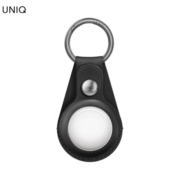 Vỏ bảo vệ AirTag Da PU UNIQ DOMUS Đen
