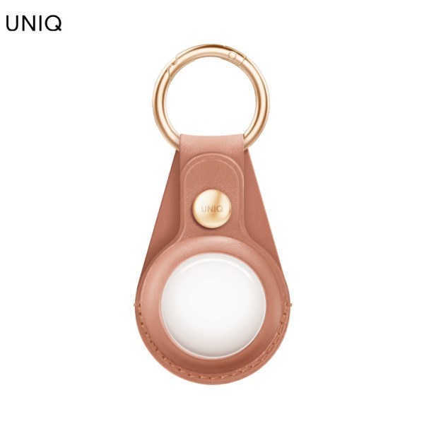 Vỏ bảo vệ AirTag Da PU UNIQ DOMUS Hồng