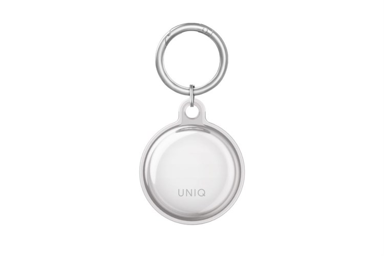 Vỏ bảo vệ AirTag Nhựa dẻo TPU UNIQ GLASE Trắng