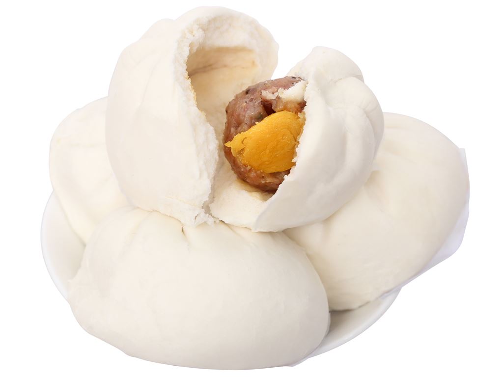 Bánh bao nhân thịt heo trứng muối Thọ Phát 400g 8