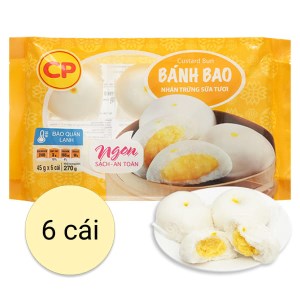 Bánh bao nhân trứng sữa C.P 270g