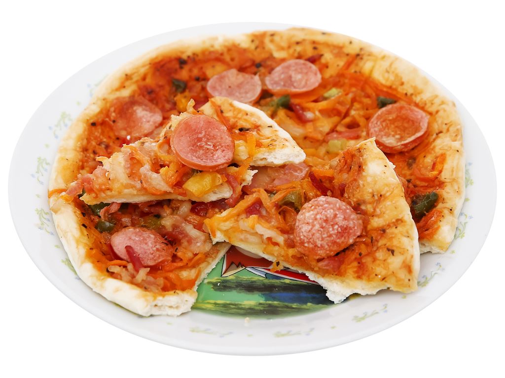 Pizza xúc xích La Cusina 180g 6
