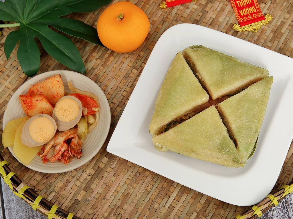 Bánh chưng cao cấp Hà Nội 3A 1kg giá tốt tại Bách hoá XANH