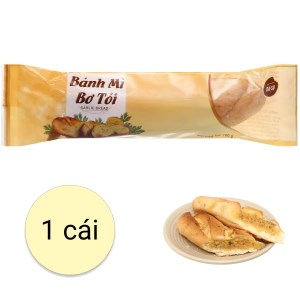 Bánh mì bơ tỏi Da&su gói 100g