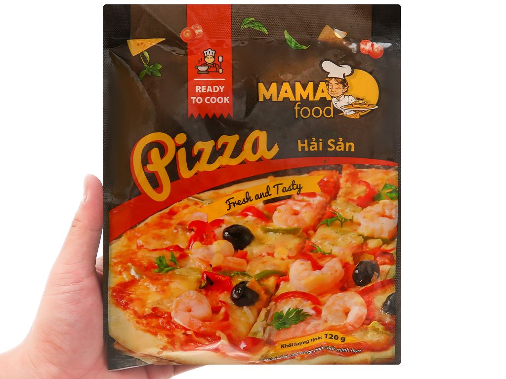 Pizza Hải Sản Mama Food Gói 120G Giá Tốt Tại Bách Hoá Xanh
