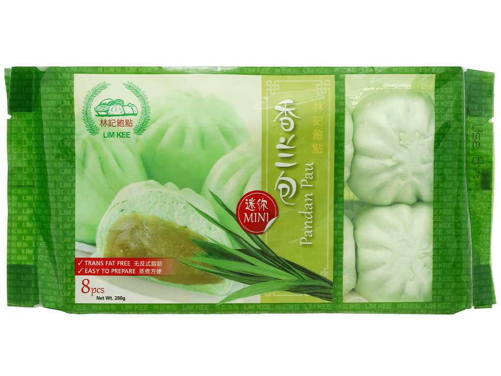 Bánh bao lá dứa Lim Kee 280g 1