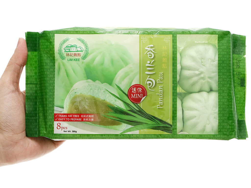 Bánh bao lá dứa Lim Kee 280g 6