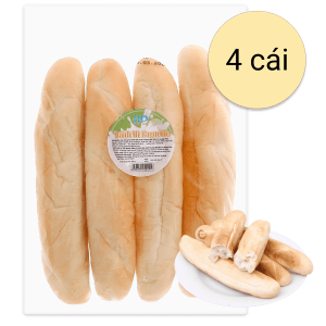 Bánh mì dài Baguette Hoàng Phát gói 200g