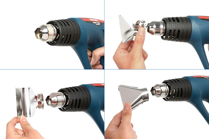 Máy thổi hơi nóng Ryobi HG-2000K 2000W Màu Xanh Dương