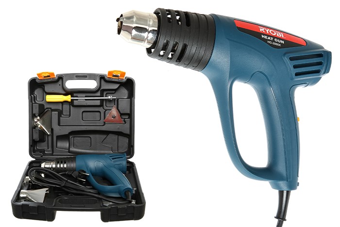 Máy thổi hơi nóng Ryobi HG-2000K 2000W Màu Xanh Dương