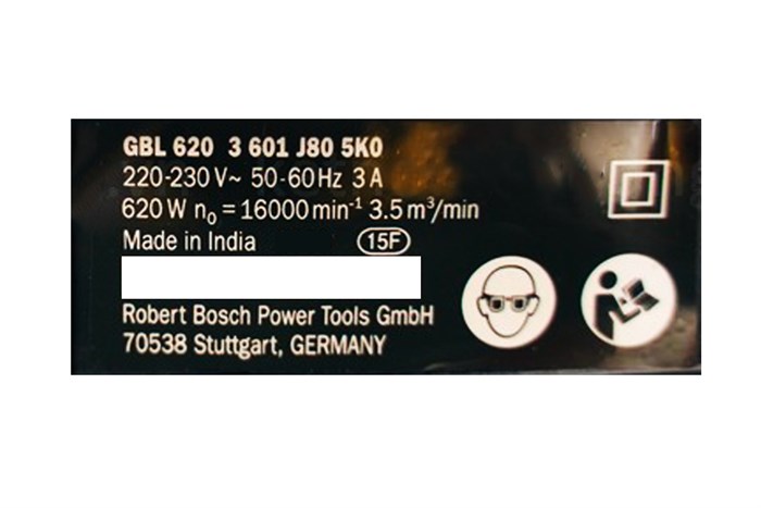 Máy thổi bụi Bosch GBL 620 620W Màu Xanh Dương