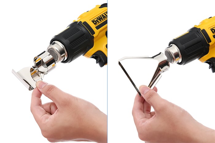 Máy thổi hơi nóng dùng pin Dewalt DCE530N-KR 18V (không kèm pin, sạc)