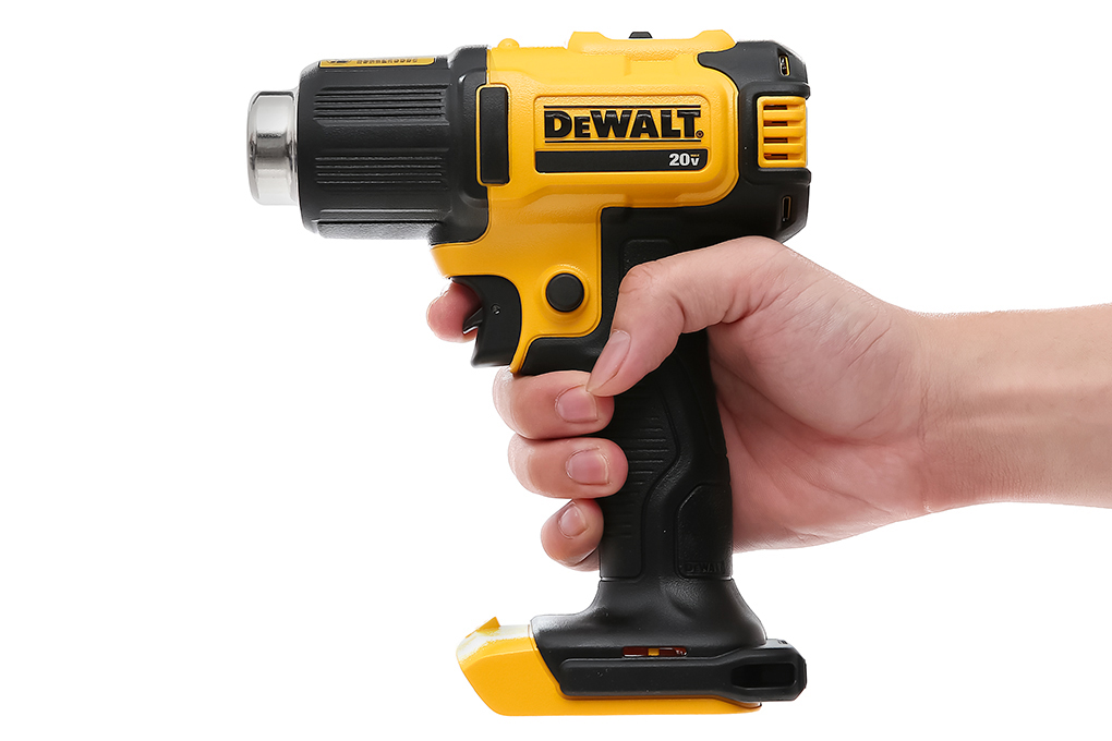 Máy thổi hơi nóng dùng pin Dewalt DCE530N-KR 18V (không kèm pin, sạc) Màu Đen - Vàng