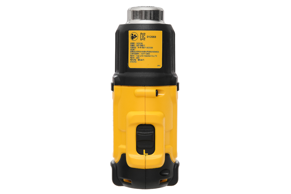 Máy thổi hơi nóng dùng pin Dewalt DCE530N-KR 18V (không kèm pin, sạc) Màu Đen - Vàng