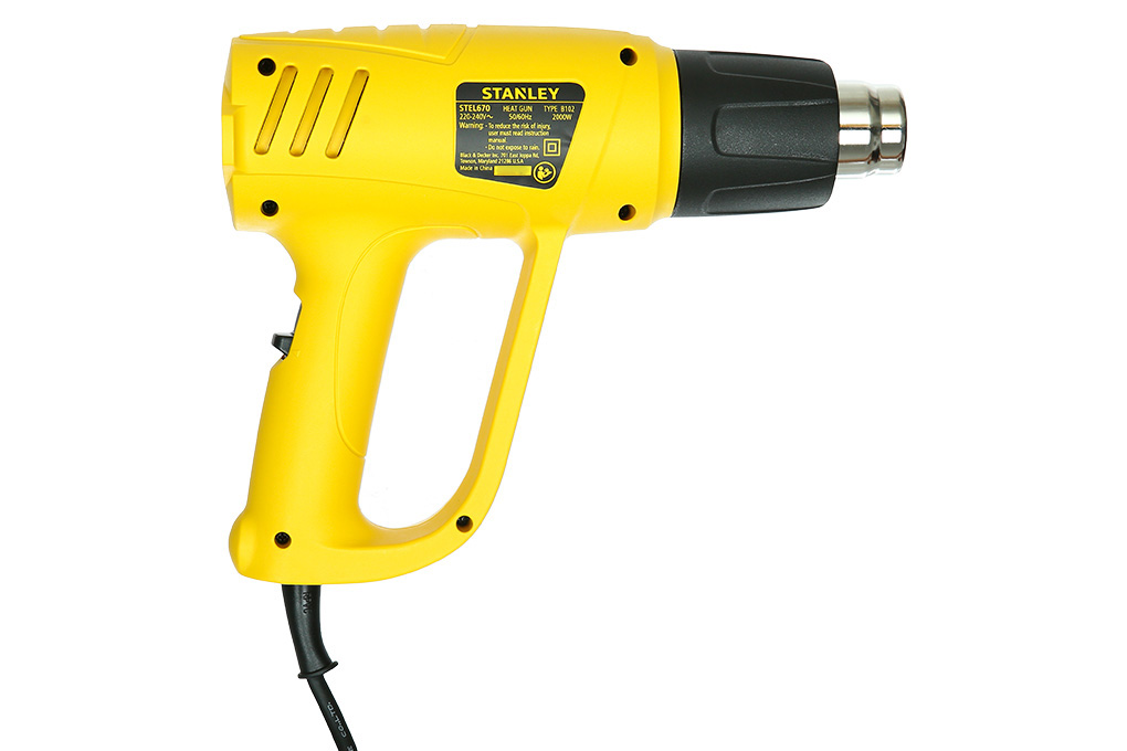 Máy thổi hơi nóng Stanley STEL670-B1 2000W Màu Đen - Vàng